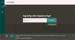 Desktop Screenshot of danbolig.dk