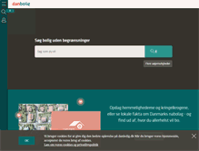 Tablet Screenshot of danbolig.dk